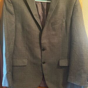 Ralph Ralph Lauren Men’s 48R  Gray  Wool Silk Blend Blazer